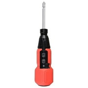 Rechargeable 3.6V Electric Screwdriver with LED Light - 2-in-1 Manual and Electric, 120-Minute Runtime, USB Charging, Compact and Portable for Home and Office Use